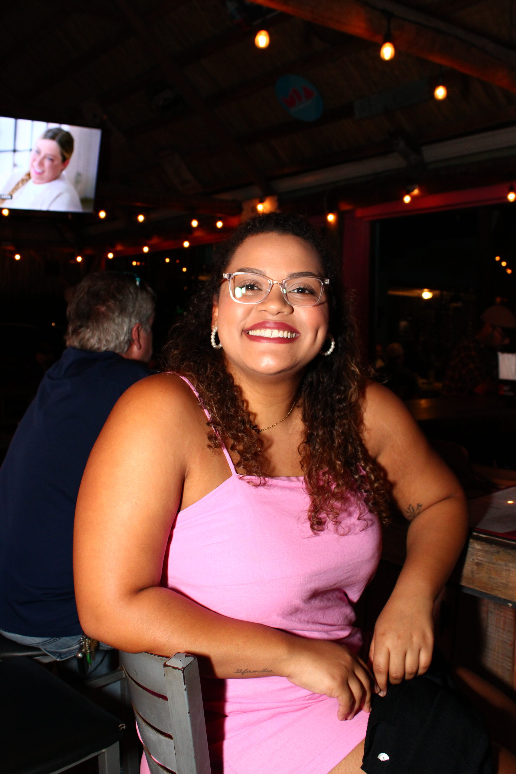 Guests enjoying fresh oysters at BrewFish in Pompano Beach